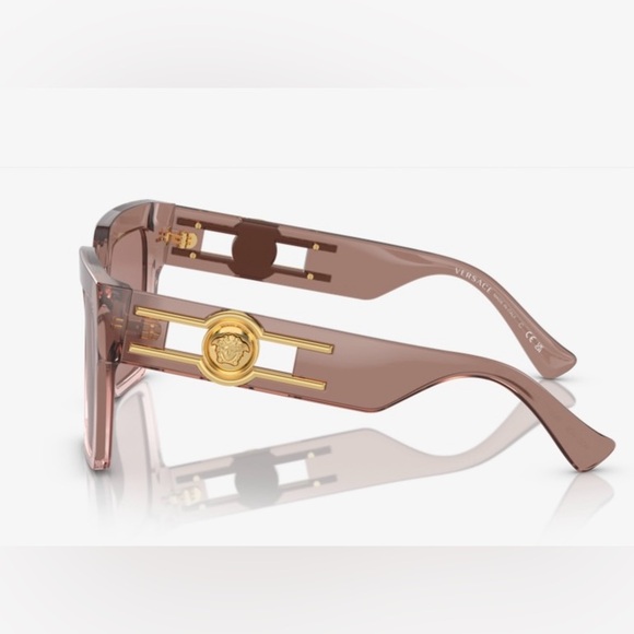 Beautiful Hazy Pink Versace Sunglasses
